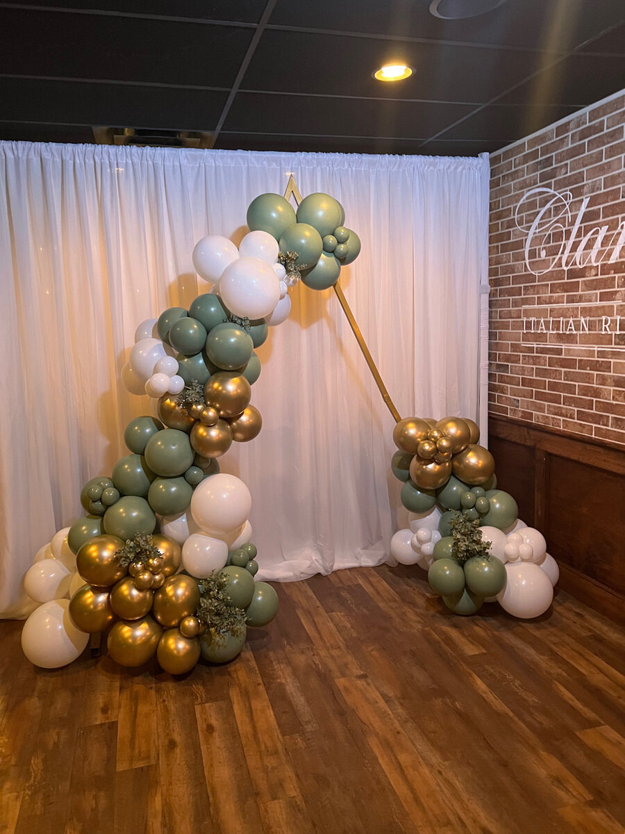 Gold Triangle Backdrop
